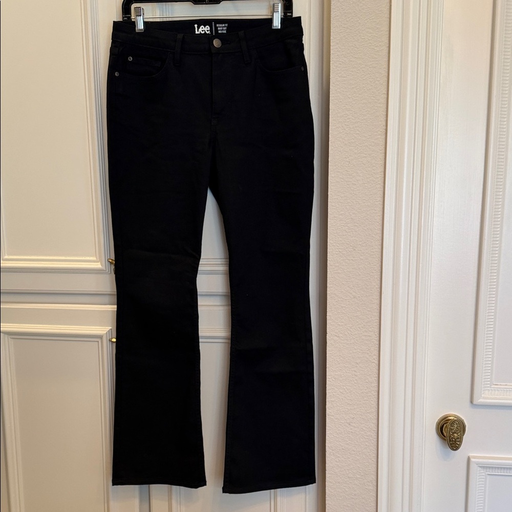 Lee Women's Boot Cut Black Jeans